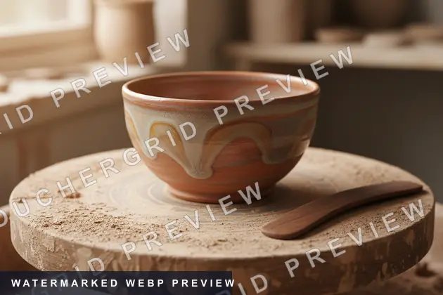 Pottery / Ceramics gift voucher design