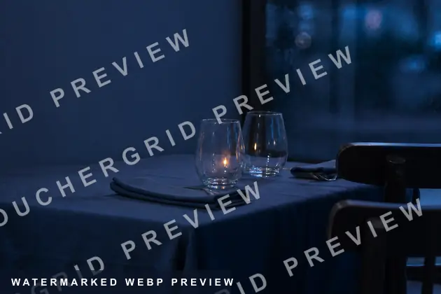 The Table Waits voucher design