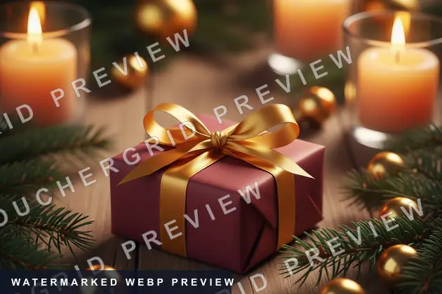 Christmas voucher design