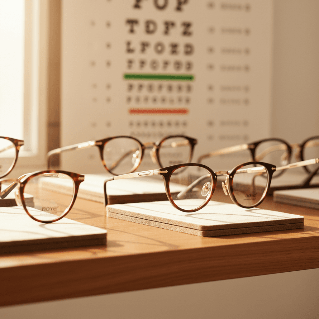 Optometry gift voucher design
