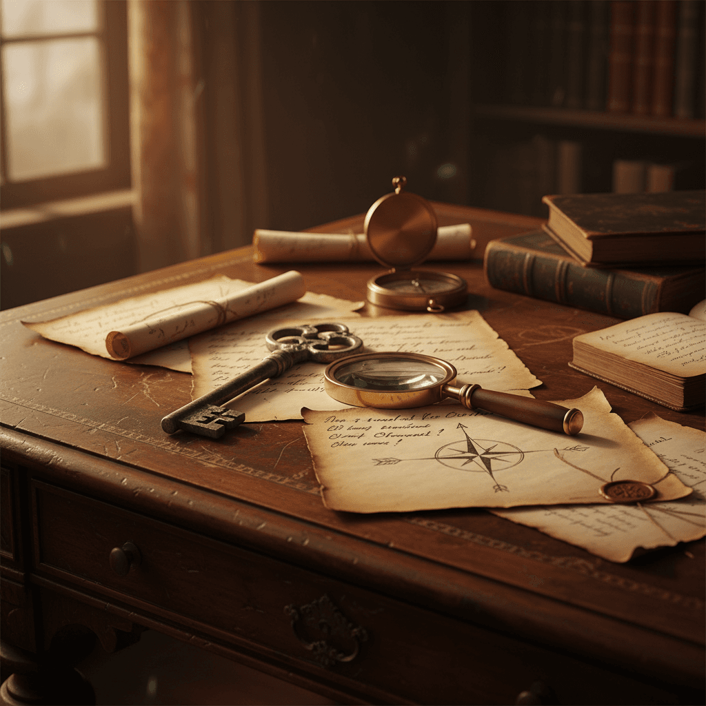 Escape Room gift voucher design