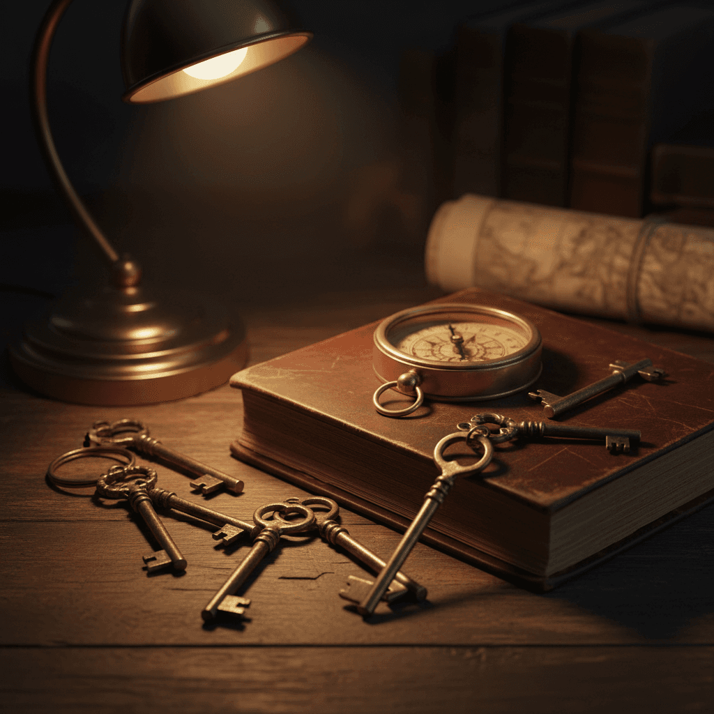 Escape Room gift voucher design