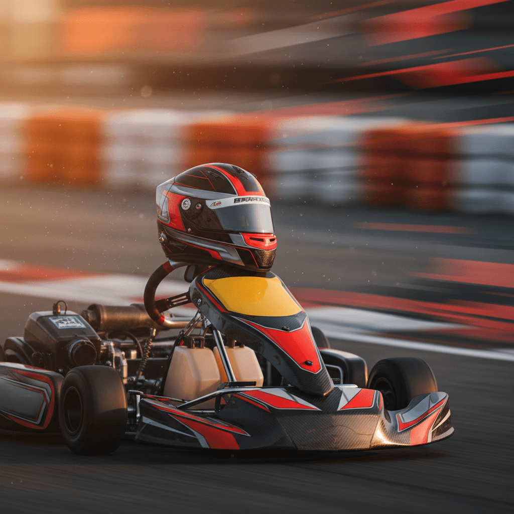 Go-Karting gift voucher design