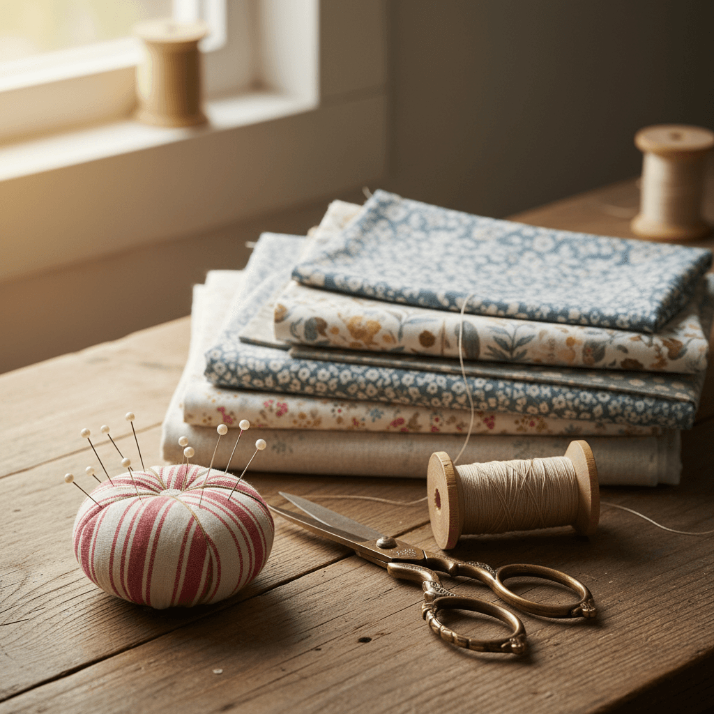 Sewing / Craft Workshop gift voucher design