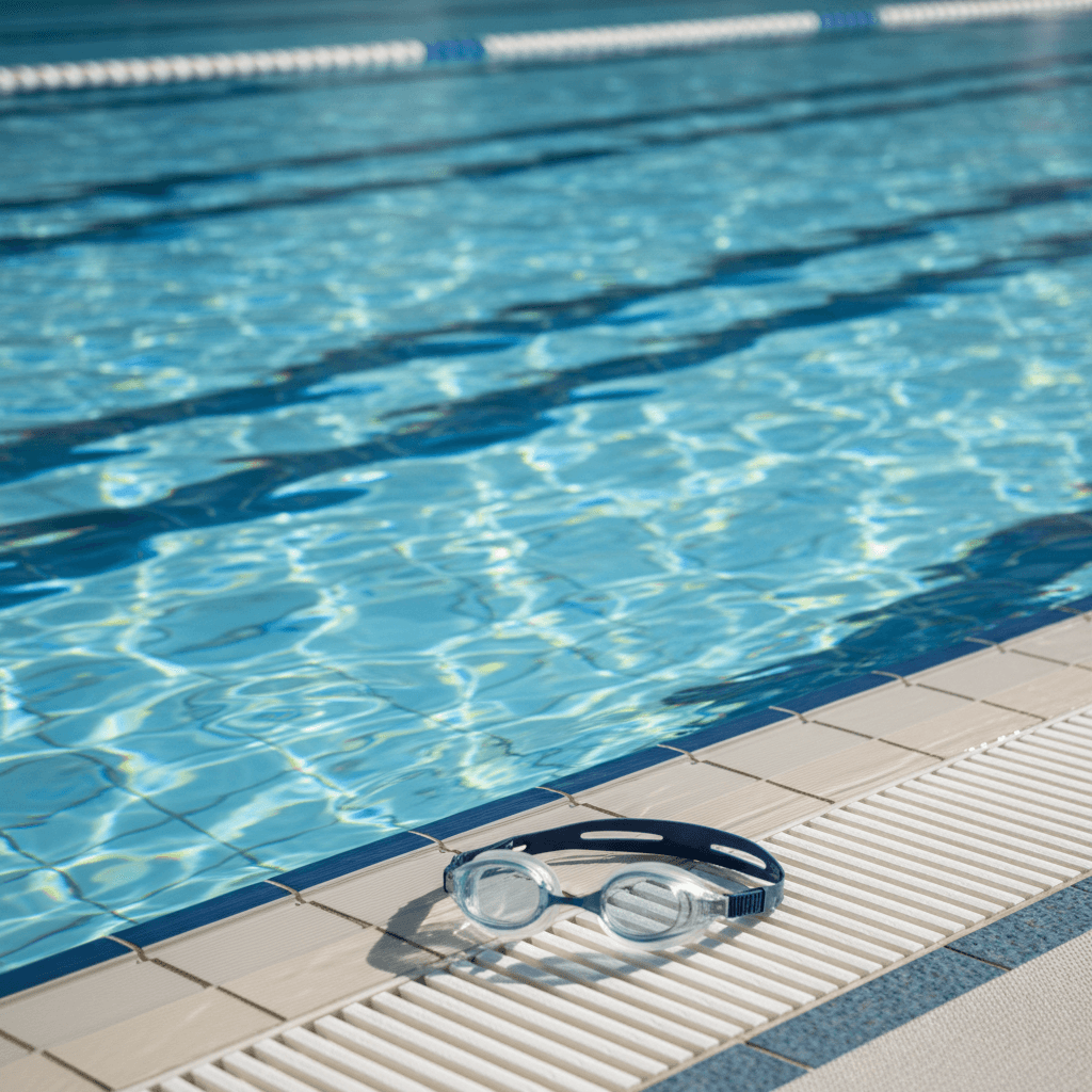 Swimming / Aquatics gift voucher design