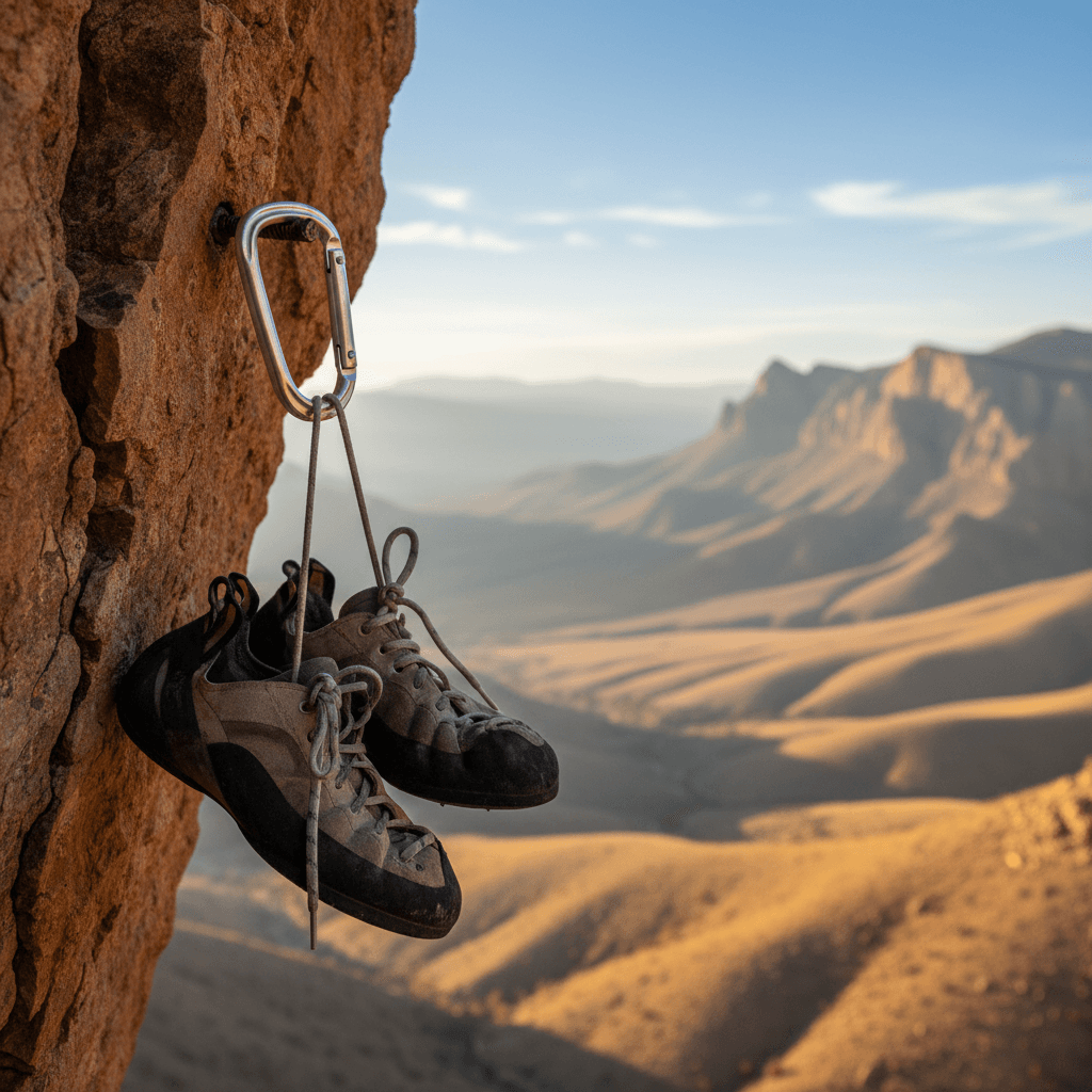 Rock Climbing gift voucher design