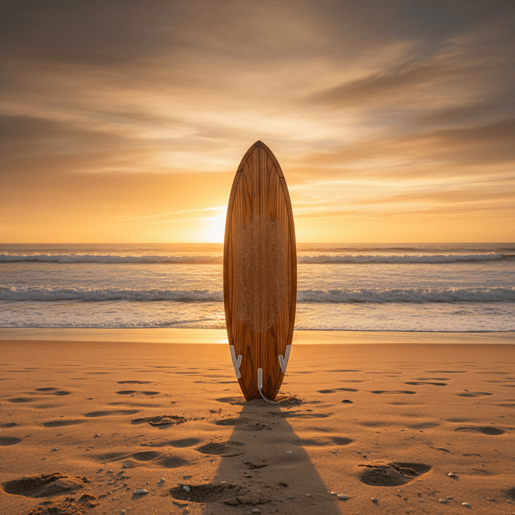 Surfing / Surf School gift voucher design