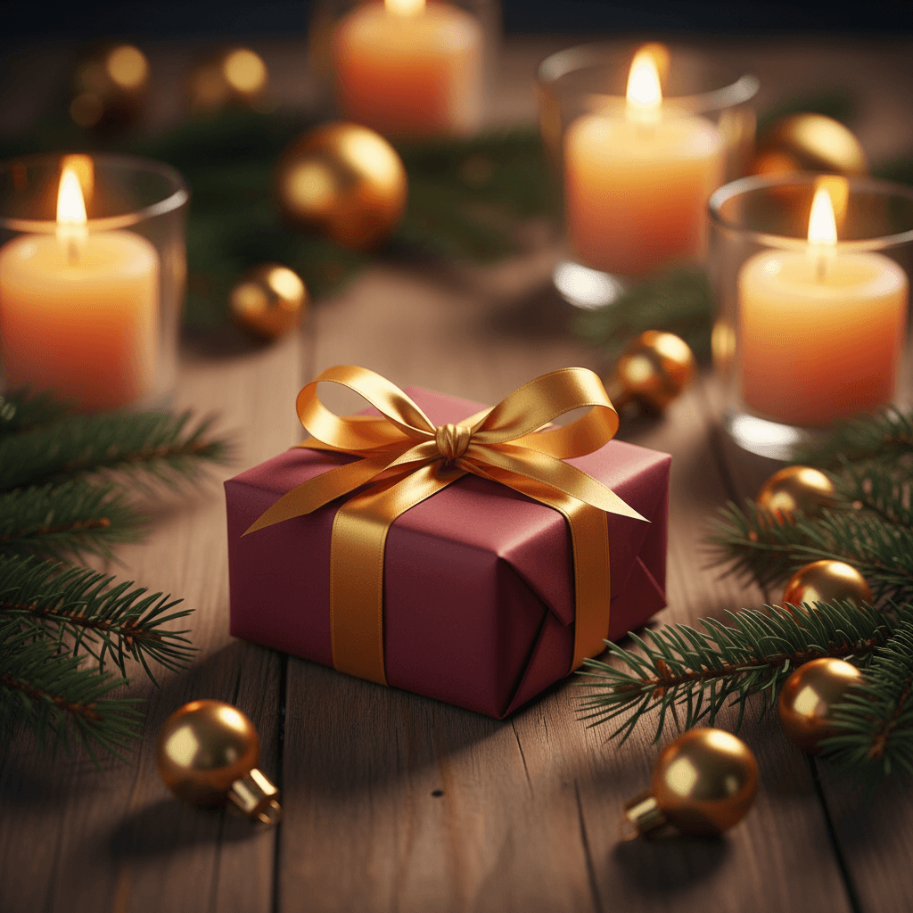 Christmas gift voucher design