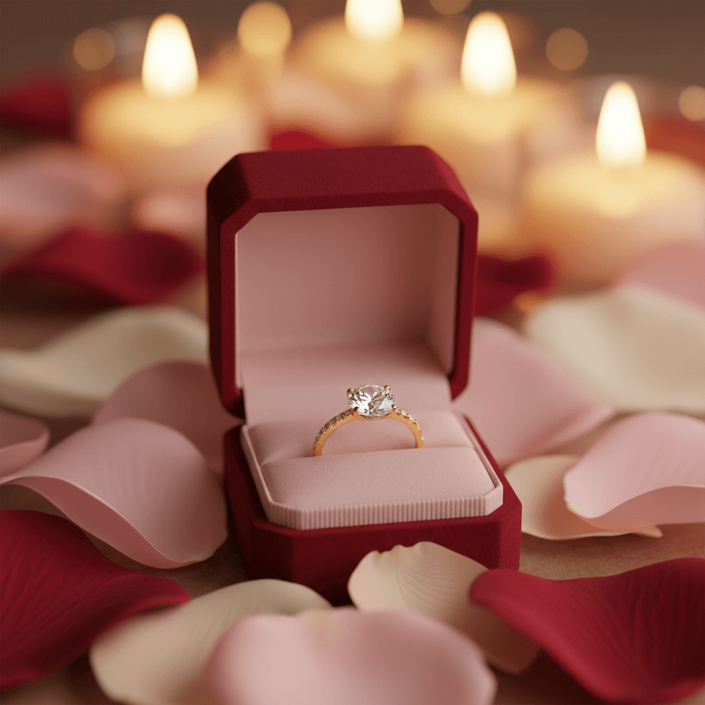 Engagement gift voucher design