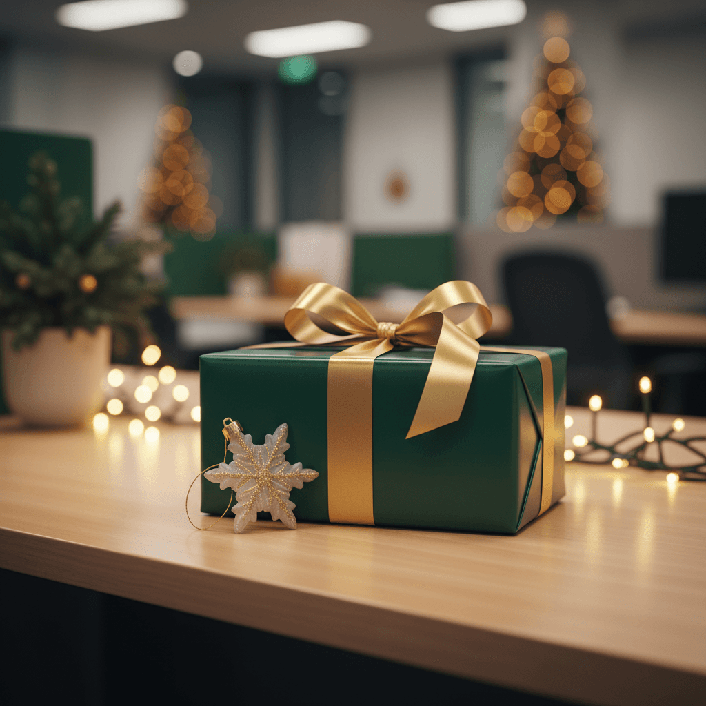 Holiday Bonus gift voucher design