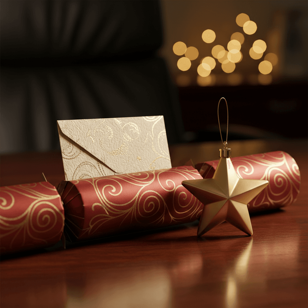 Holiday Bonus gift voucher design