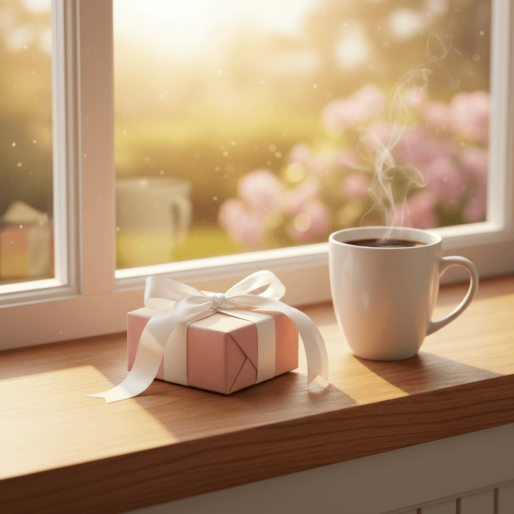 Just Because gift voucher design
